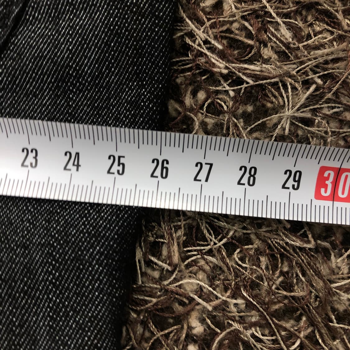 26 로빈스진 블랙 워싱 데님 팬츠 상품이미지8