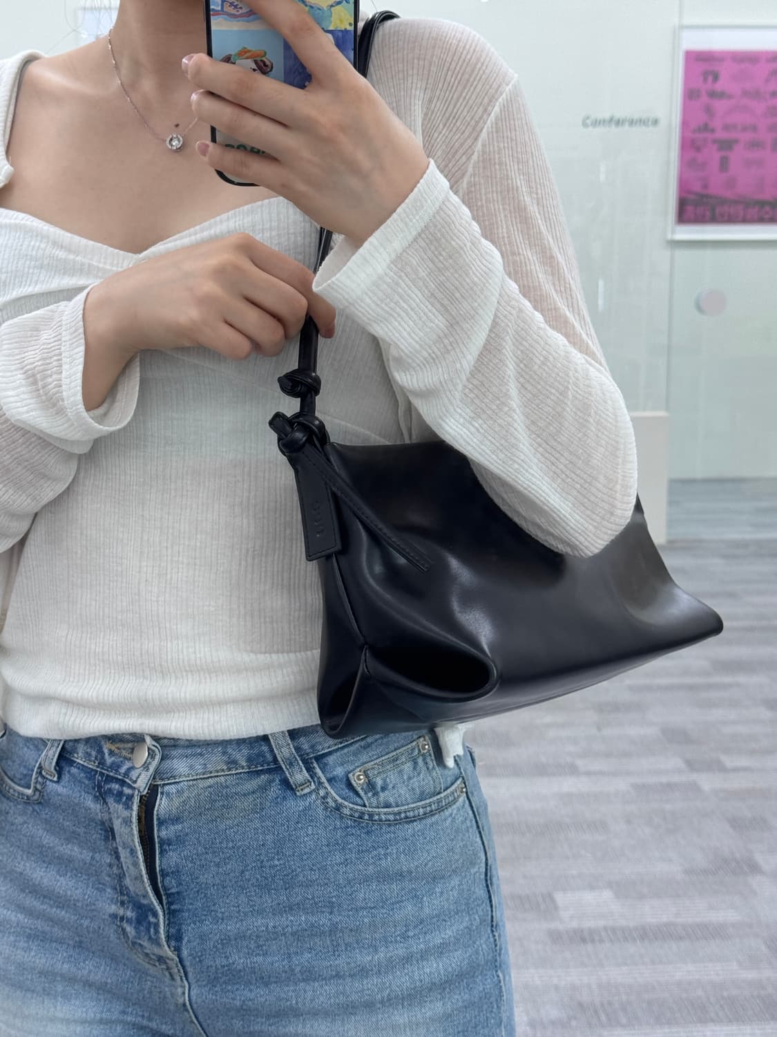 자석 숄더백 상품이미지5