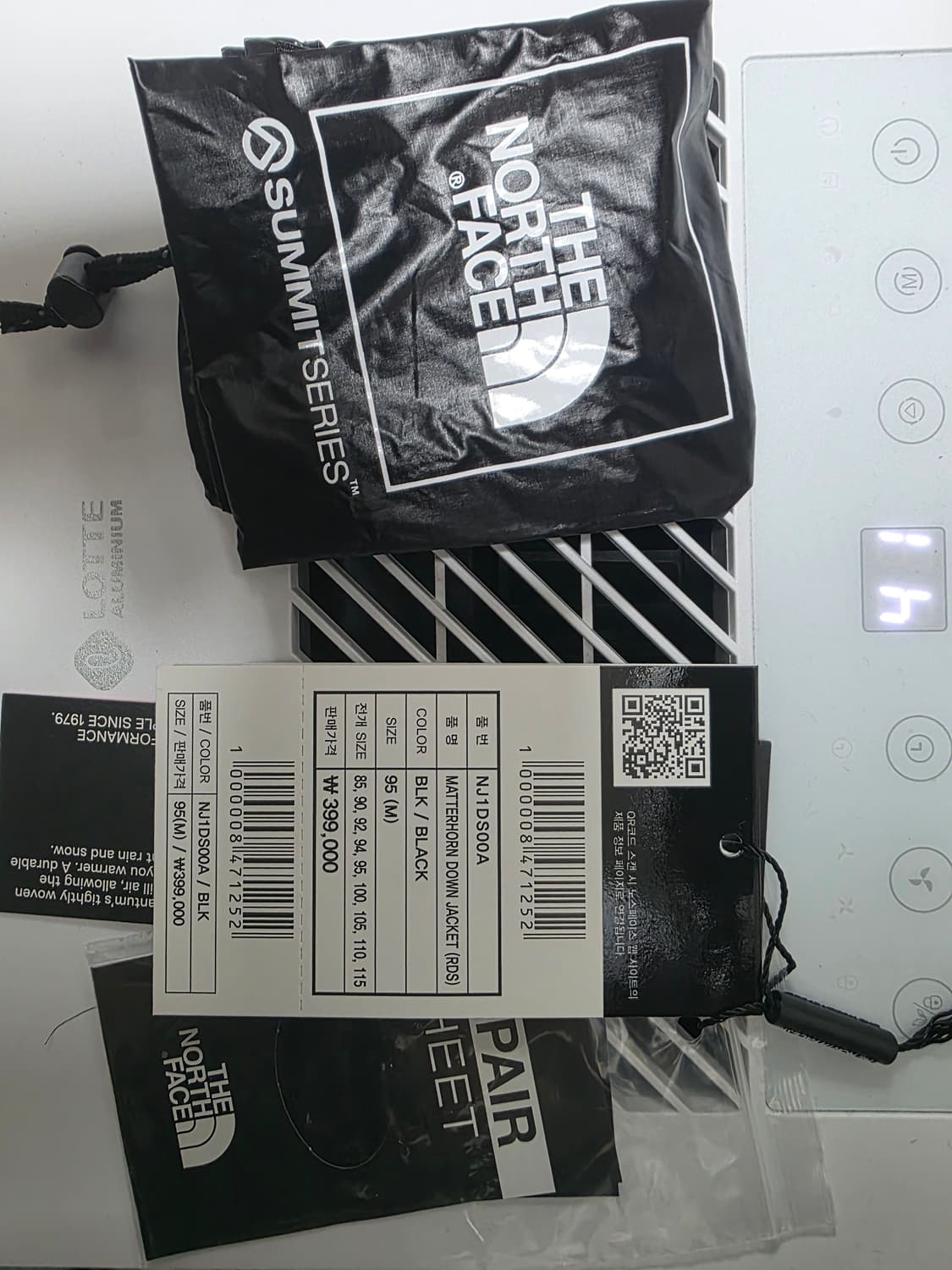 노스페이스 마테호른 블랙 95(M) 상품이미지5