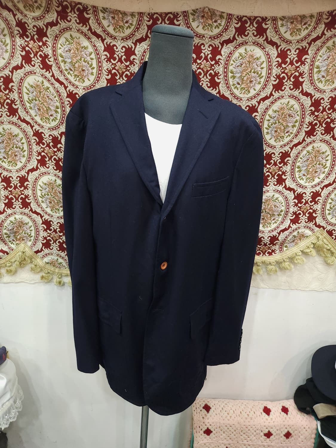 폴로 랄프로렌 네이비 버진울 블레이저

 상품이미지1