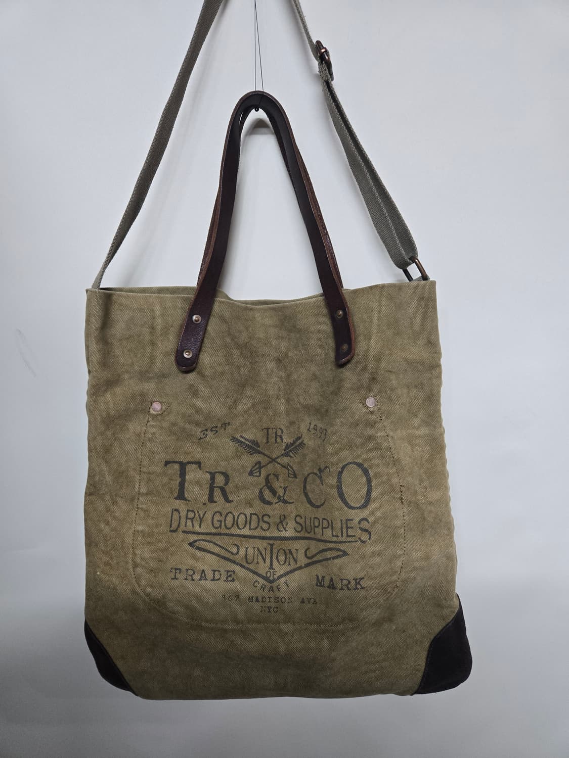 TR&CO 캔버스 토트백 숄더백 상품이미지1