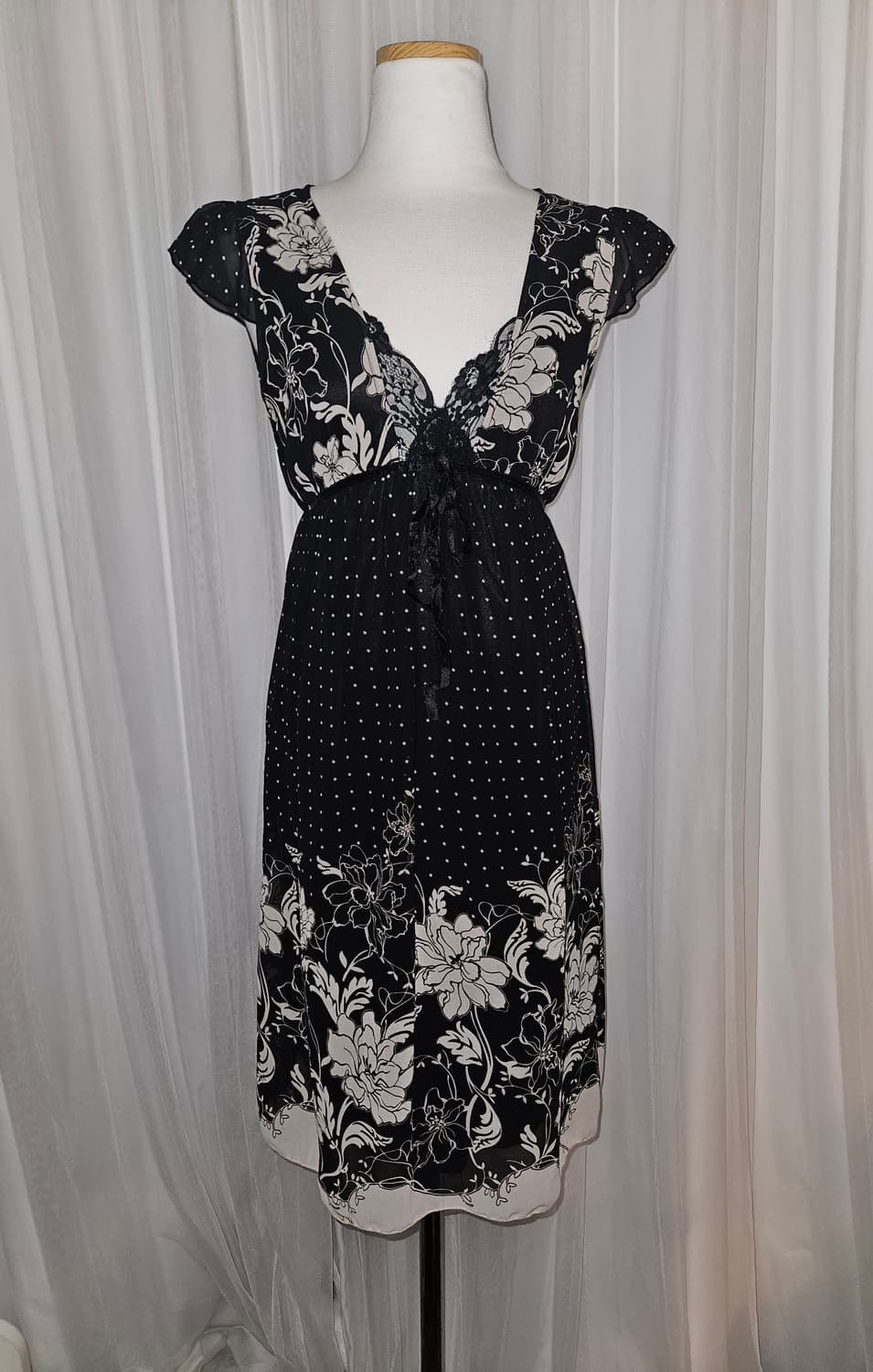 vous meme 빈티지 플라워 슬립 원피스 니혼진 공겜여주 히메갸루 상품이미지2