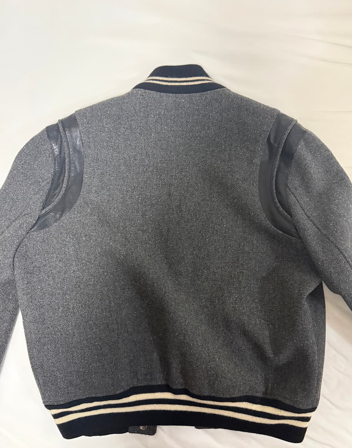 [사이즈48]생로랑 버진 울 테디 자켓 그레이 상품이미지2