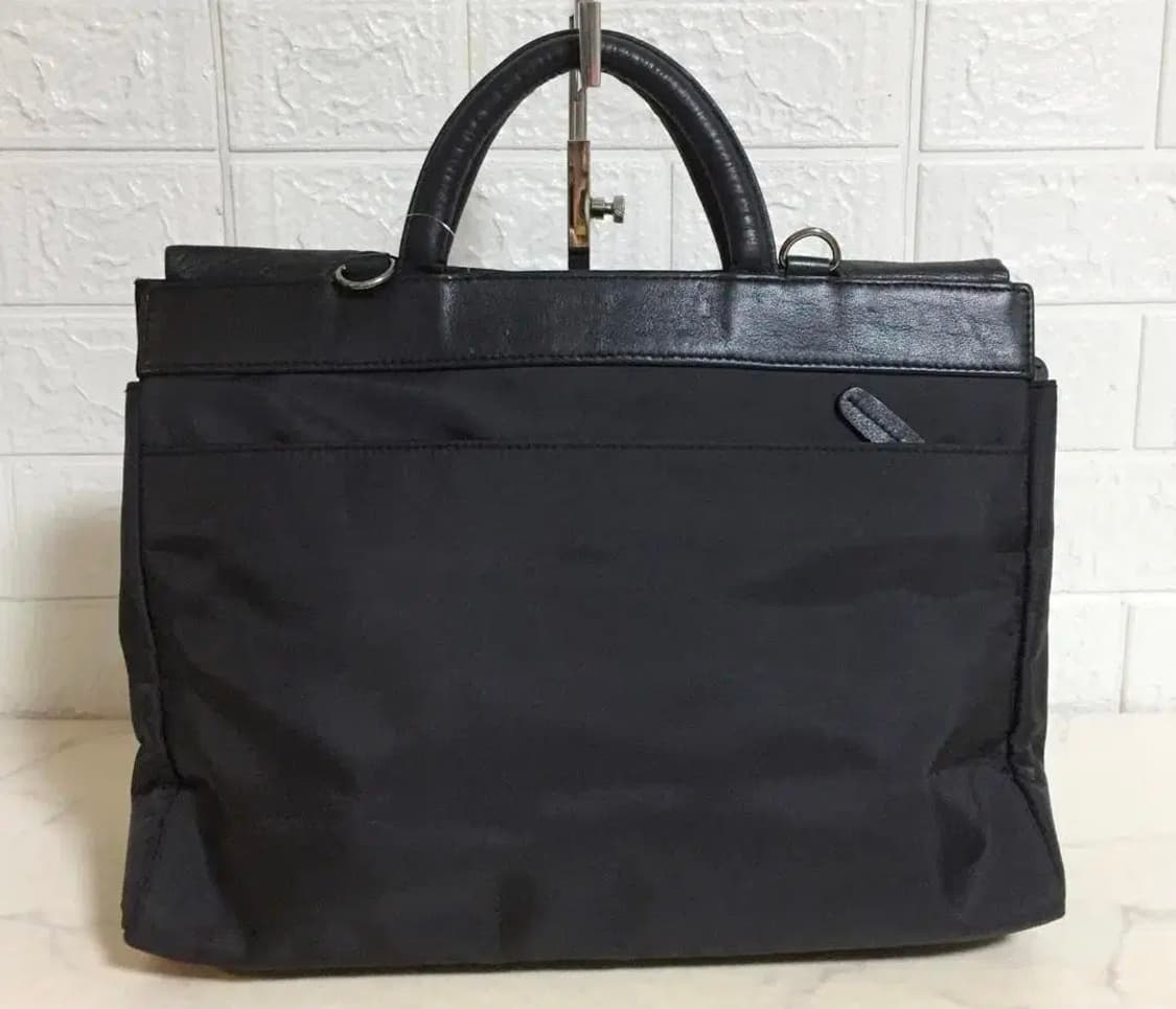 요지 야마모토 Y'SACCS 소가죽 나일론 토트백 상품이미지2