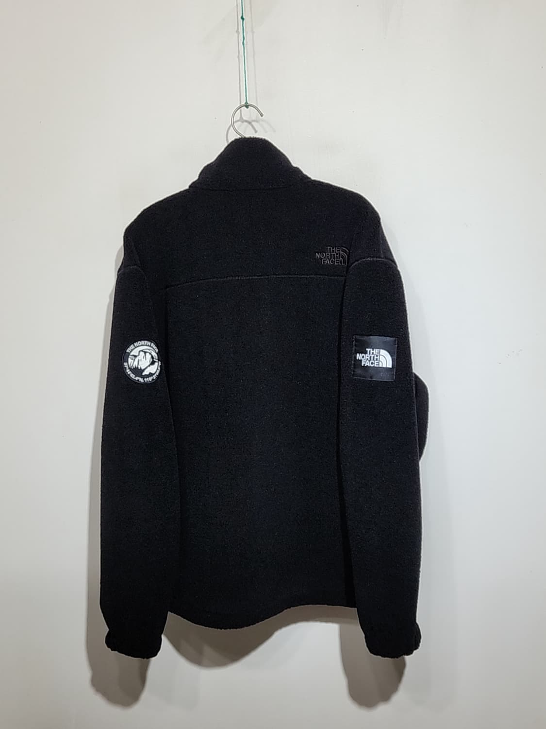 노스페이스 플리스 점퍼 블랙 뽀글이 빅사이즈 후리스 자켓  상품이미지8
