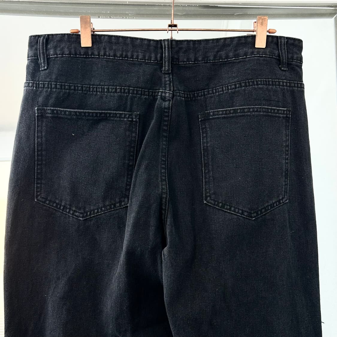 웨스턴 프린지 페인팅 부츠컷 블랙진 상품이미지7