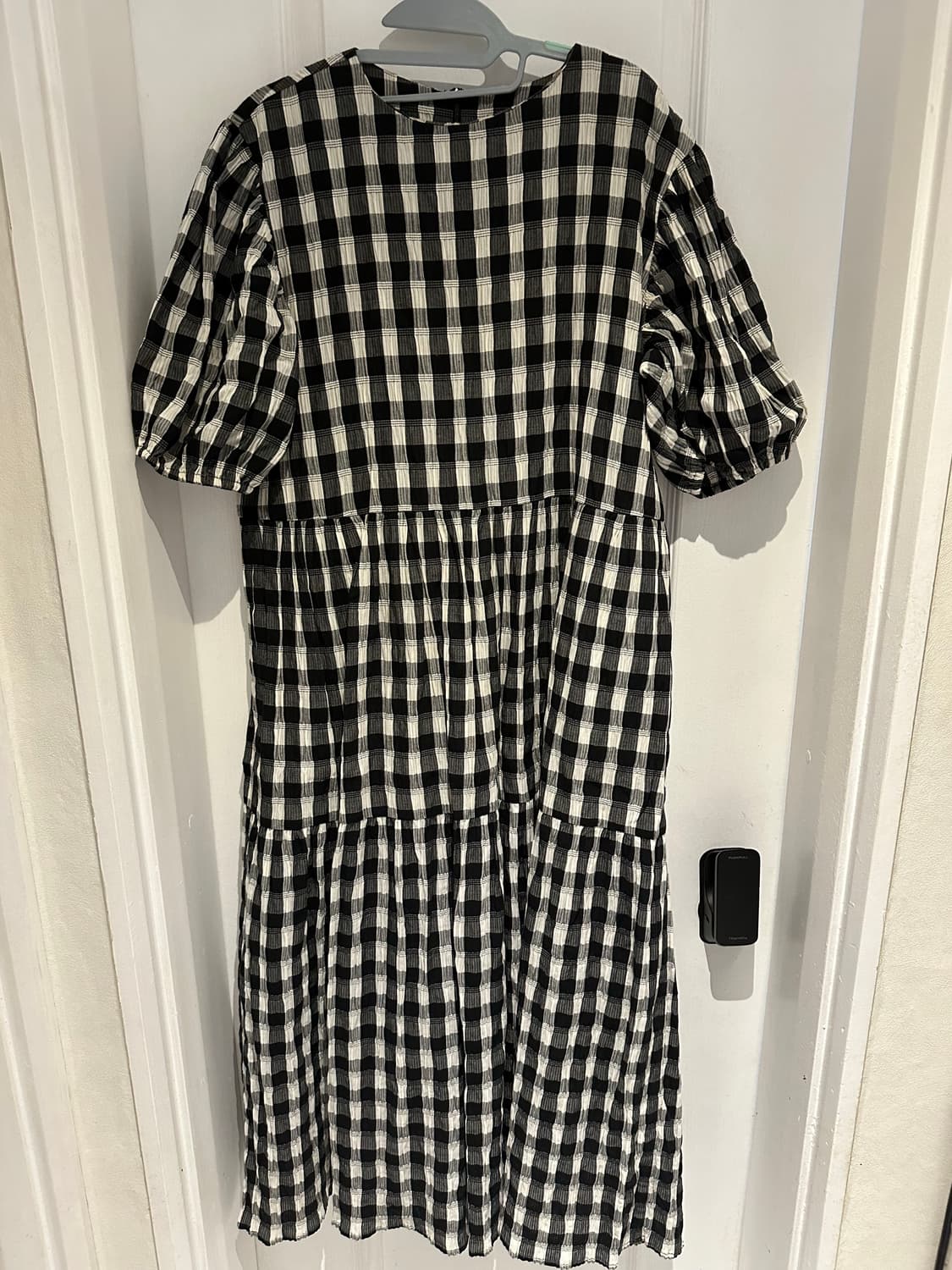 유노이아 체크원피스 상품이미지1