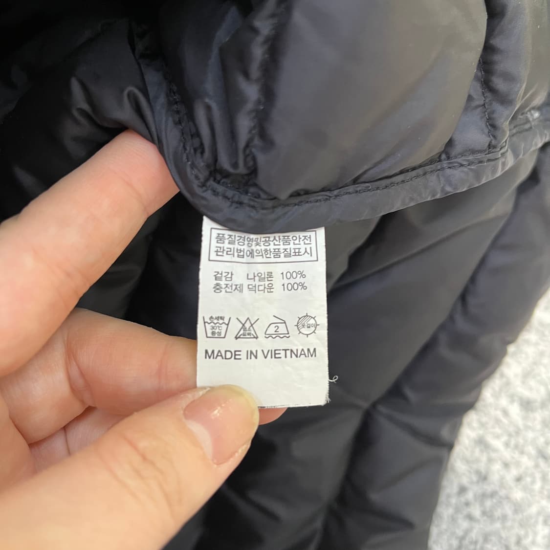 105 빈티지 덕다운 패딩 조끼 0417M 상품이미지3