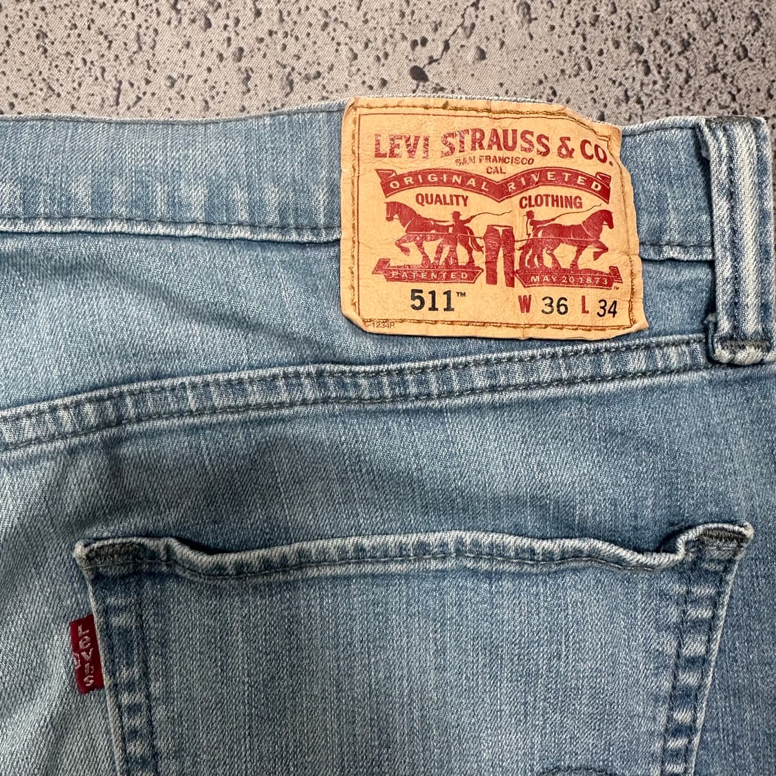 ✨ (바배) 리바이스 511 데님 팬츠 상품이미지3