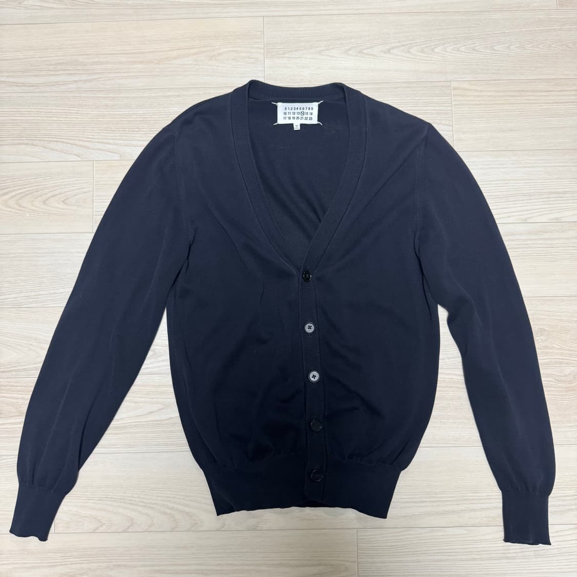 마르지엘라 엘보우패치 네이비 가디건 (남성 S) 상품이미지1