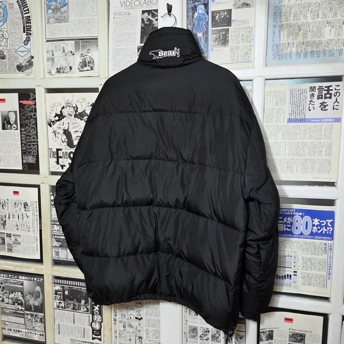 BEAR USA 일본 빈티지 덕다운 자수 패딩  상품이미지6