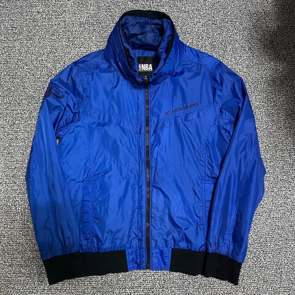 (XL) NBA 애틀랜타 호크스 블루 바람막이 자켓 상품이미지1