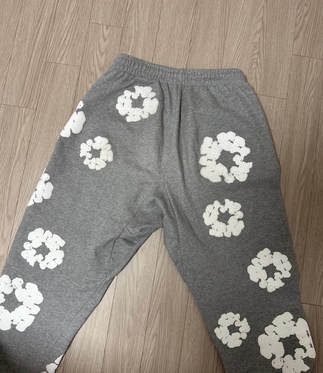 정품) 데님티어스 코튼리쓰 그레이컬러 팬츠 바지 M사이즈 상품이미지3