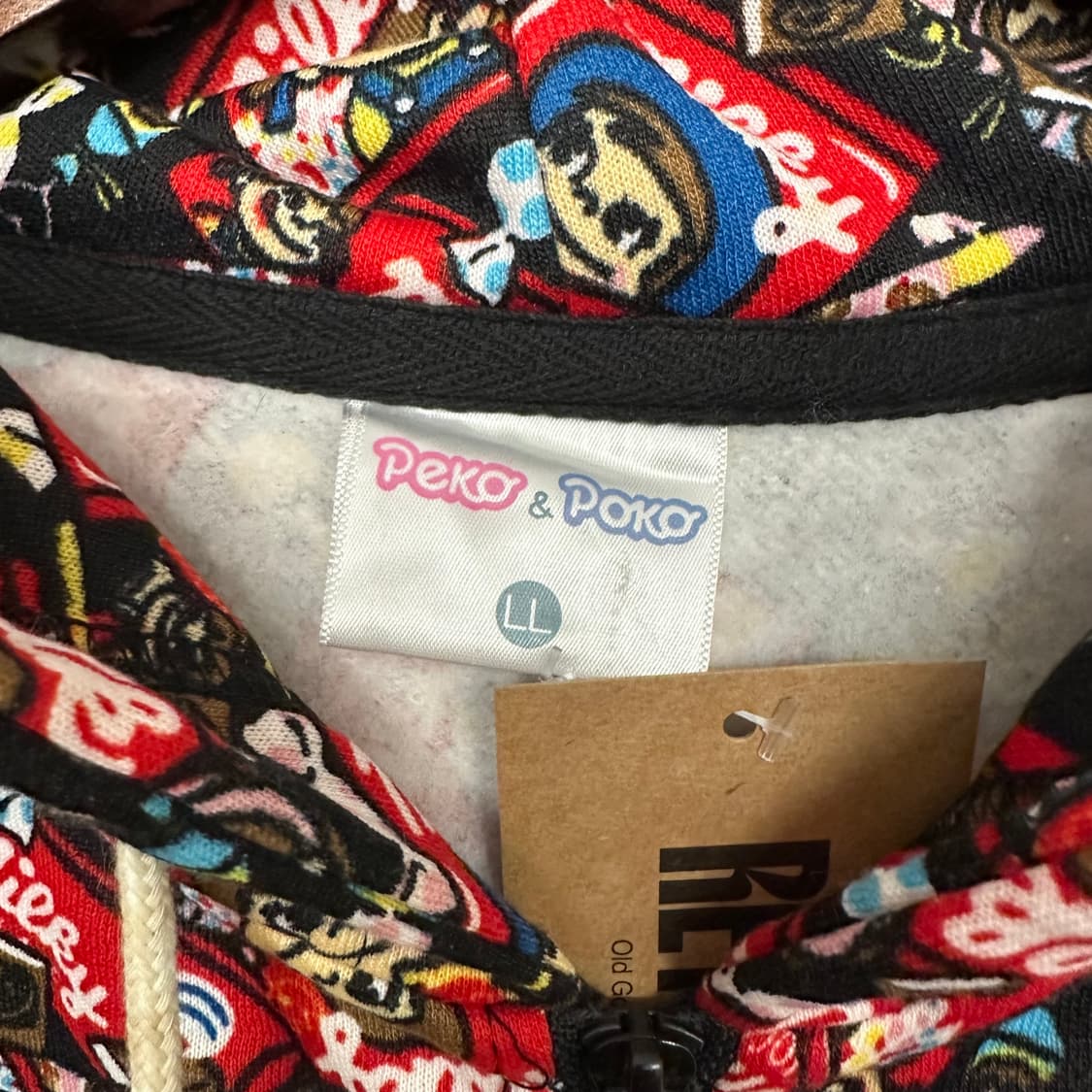 페코짱 오피셜 후드 집업 상품이미지3