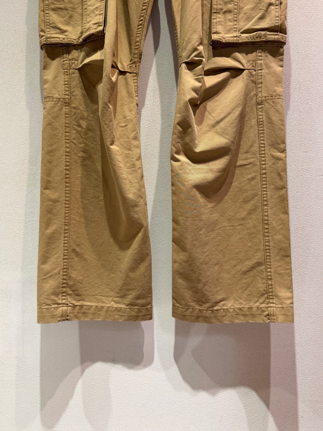 Purple & Yellow Cotton Cargo Pants(32) 상품이미지4
