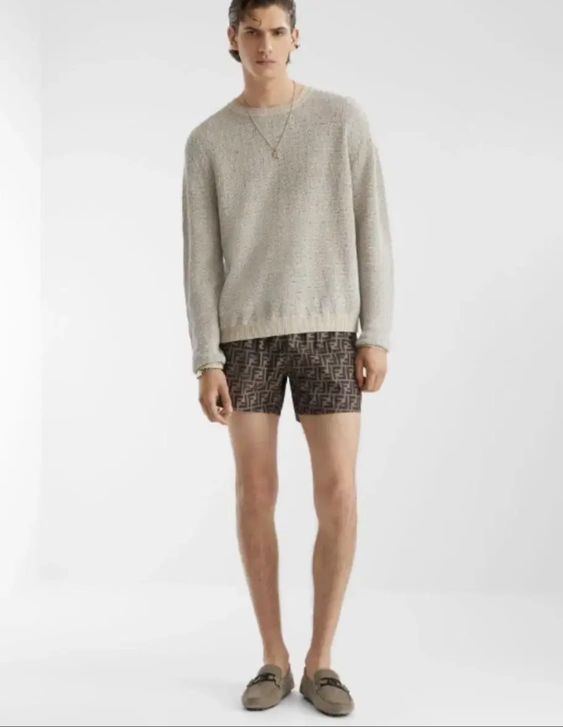 [미개봉 새상품] 펜디 FF로고 시그니처 반바지 38사이즈 상품이미지5