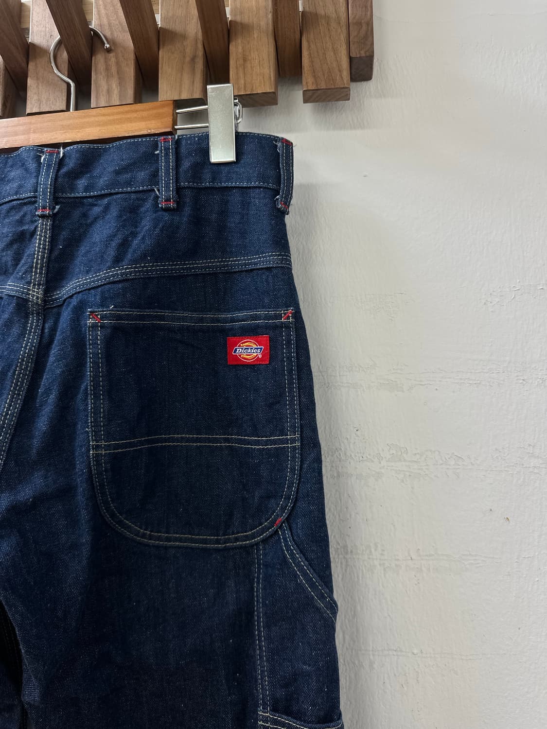 Dickies 디키즈 워싱 데님 와이드 워크 팬츠 상품이미지1