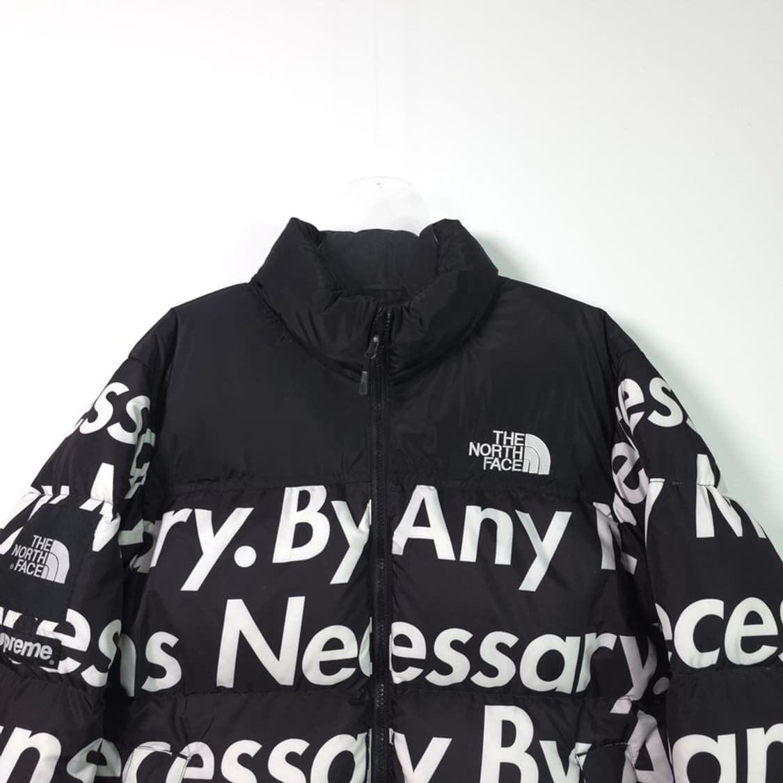 슈프림 x 노스페이스 바이애니민스 눕시 다운자켓 블랙 L 상품이미지3