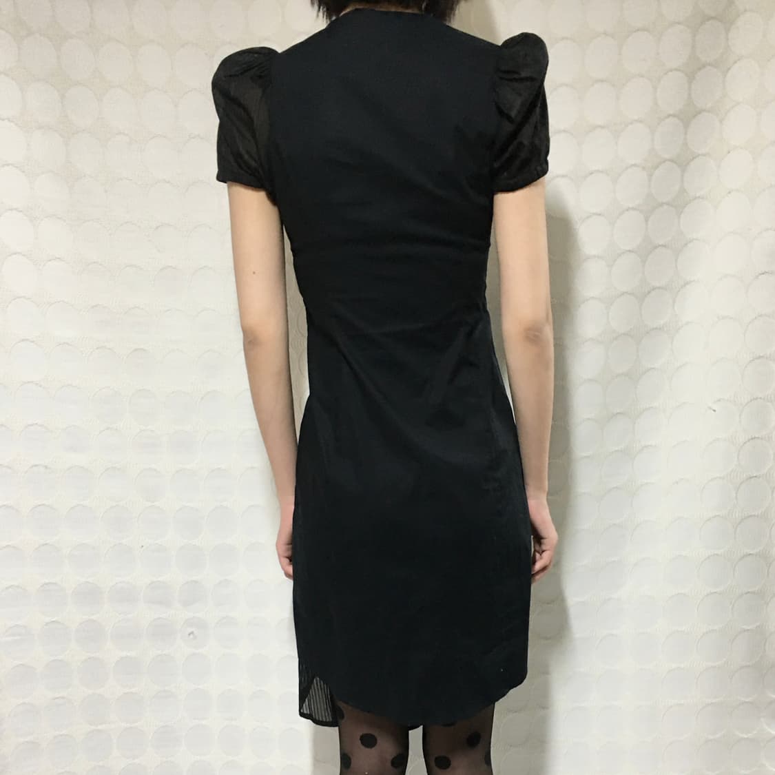 비비안웨스트우드 퍼프 소매 레이어드 원피스 상품이미지2