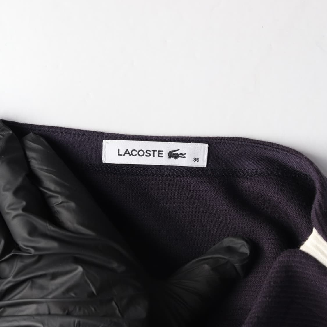 라코스테 스트라이프 긴팔 티셔츠 원피스 36 상품이미지6