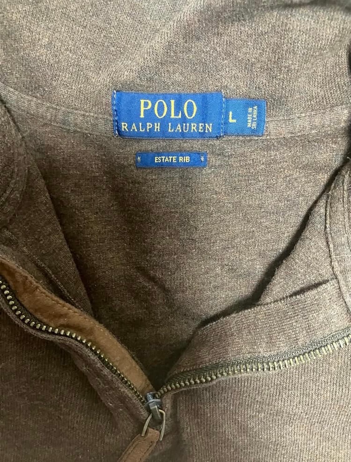 폴로 랄프로렌 말 포니 반집업 니트 상품이미지3