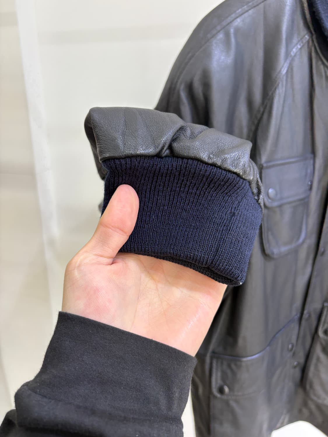 BUGLE BOY 레더자켓 상품이미지4