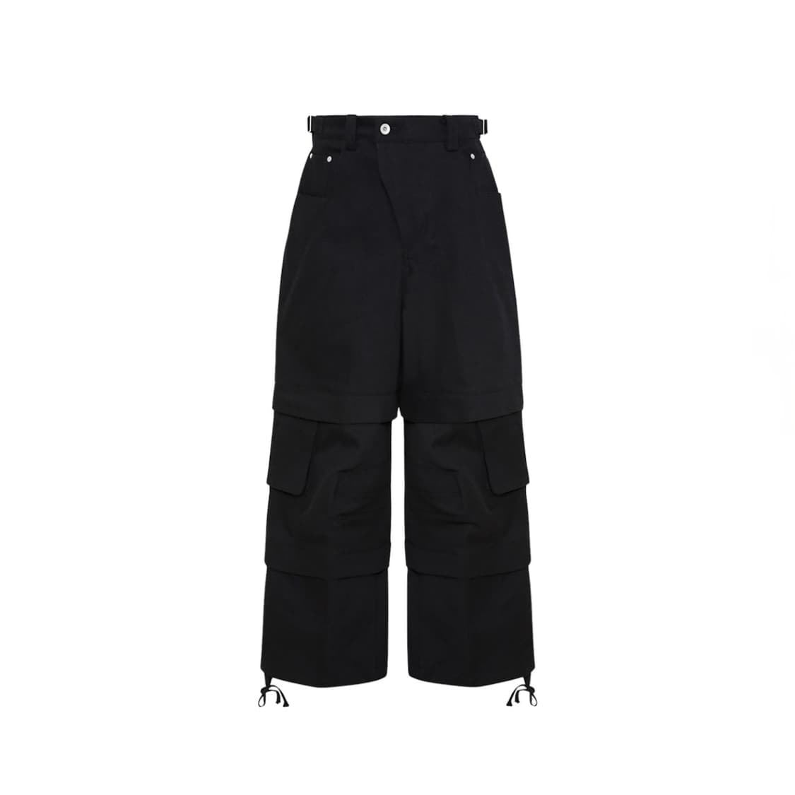 [3] 카미엔 타이탄 배기 팬츠 블랙 새상품 상품이미지2