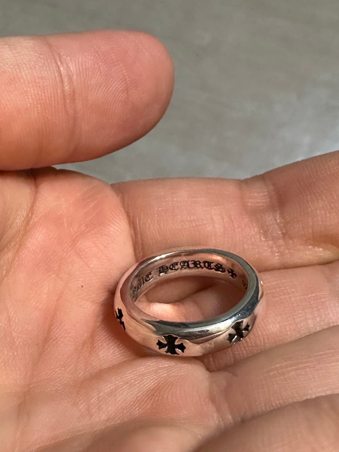 크롬하츠 네거티브링 us6.5(한국 13호) 상품이미지3