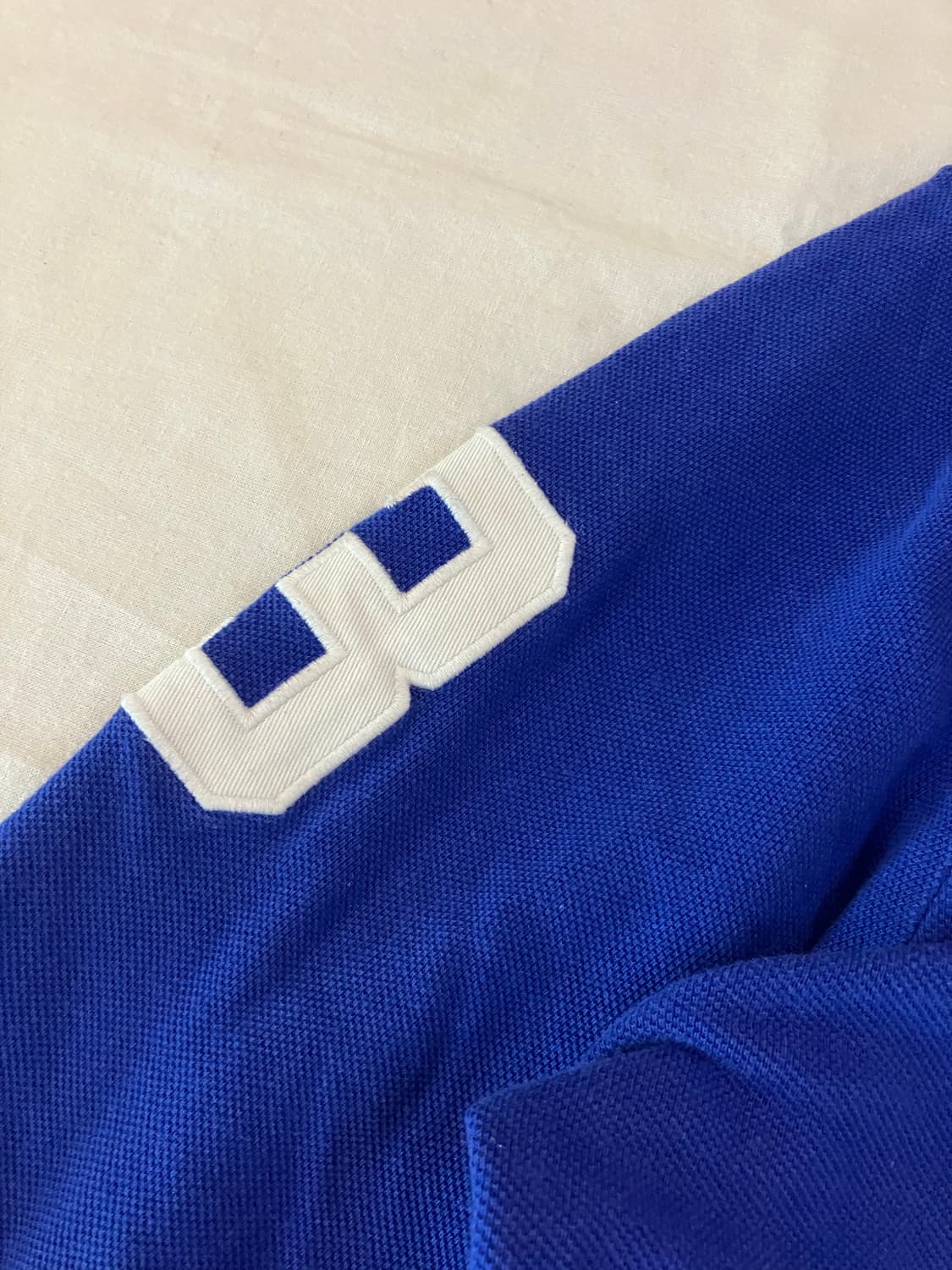 폴로 치프키프 빅포니 USA 롱슬리브 카라티 블루 상품이미지3