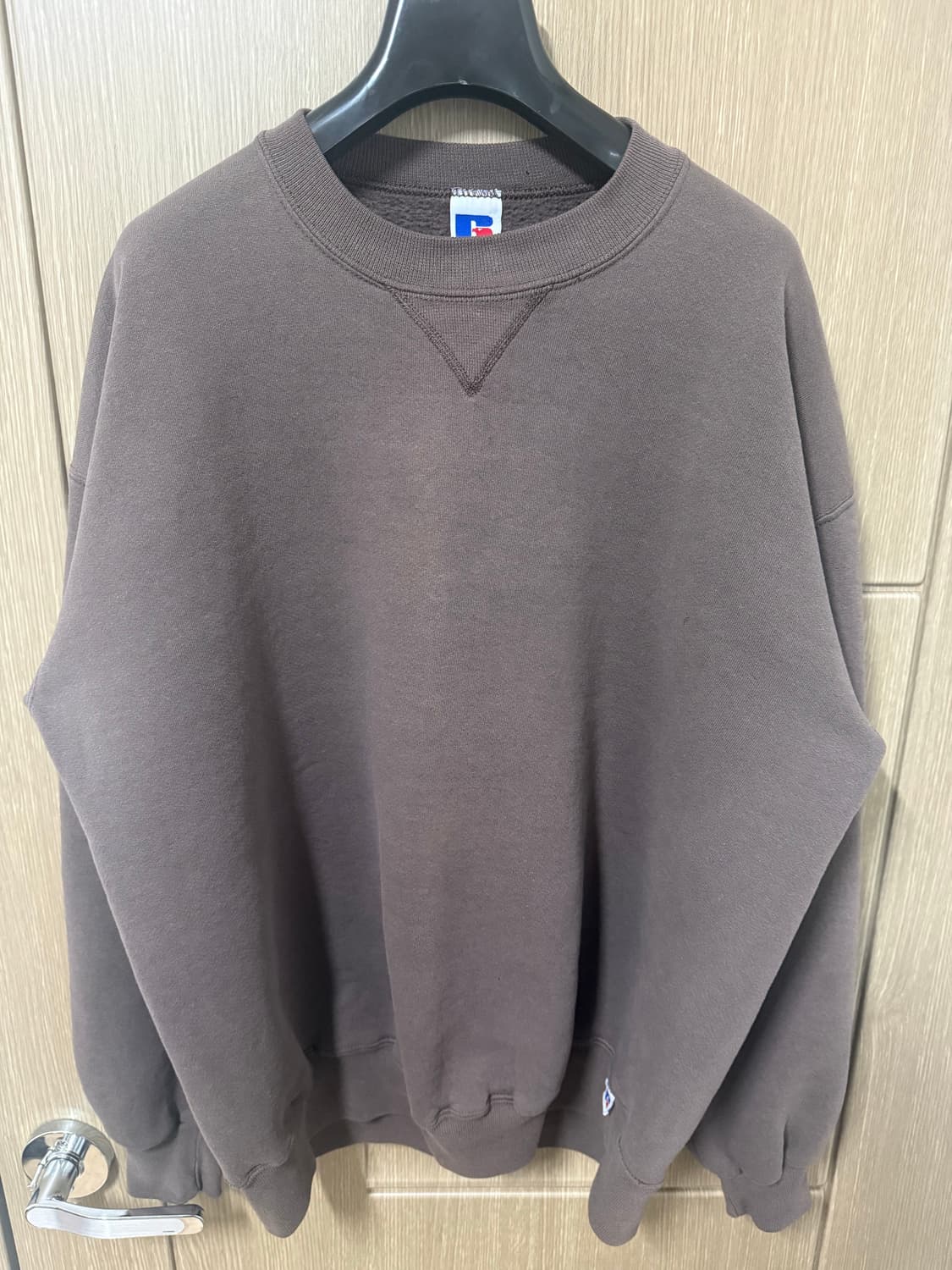 [XL] 90s 빈티지 러셀 스웻셔츠 맨투맨 브라운 상품이미지5