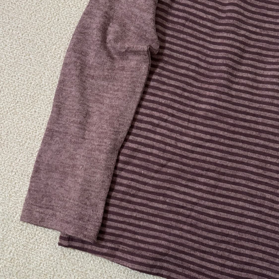 일본빈티지 vivre sa vie 스트라이프 이너 탑 상품이미지3