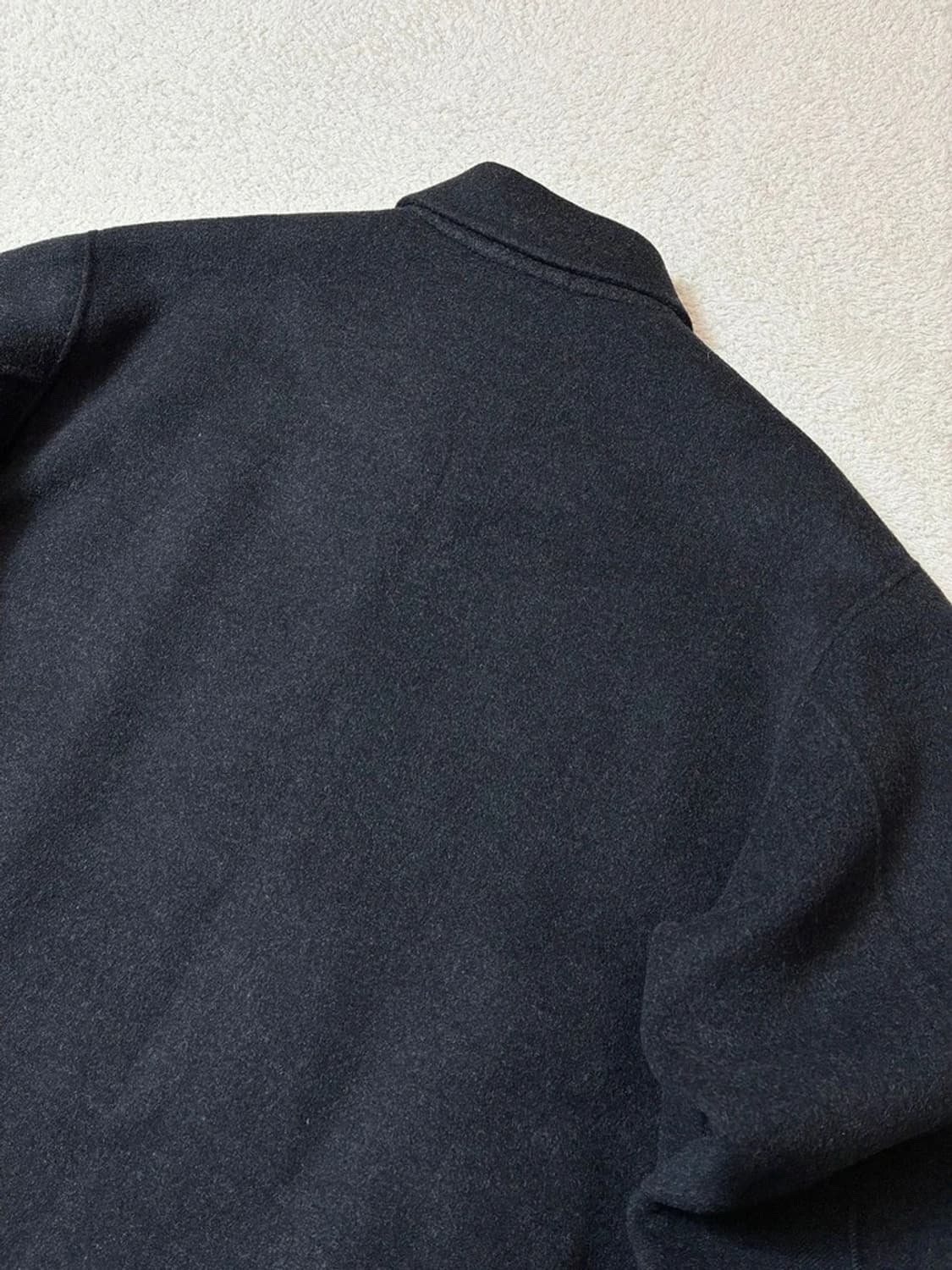 이브 생로랑 뿌르 옴므 로고 울 블루종 자켓 PN6897 상품이미지6