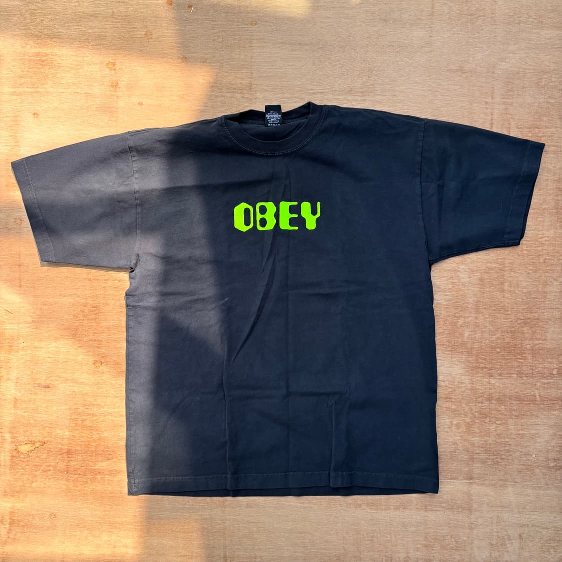 Obey Distorted Face Print T-Shirt  오베이 상품이미지1