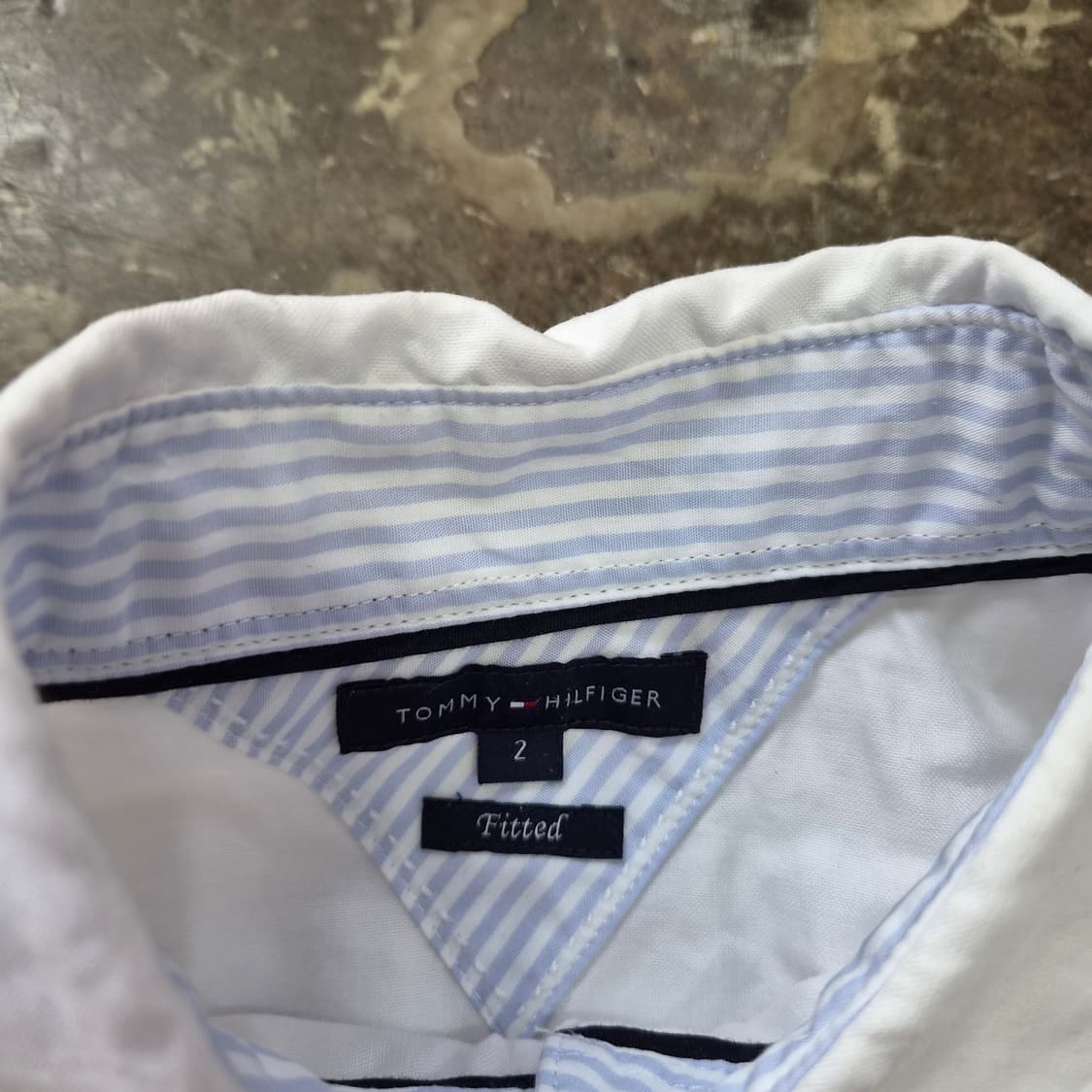 55) 타미힐피거 화이트 옥스퍼드 셔츠 남방 상품이미지4