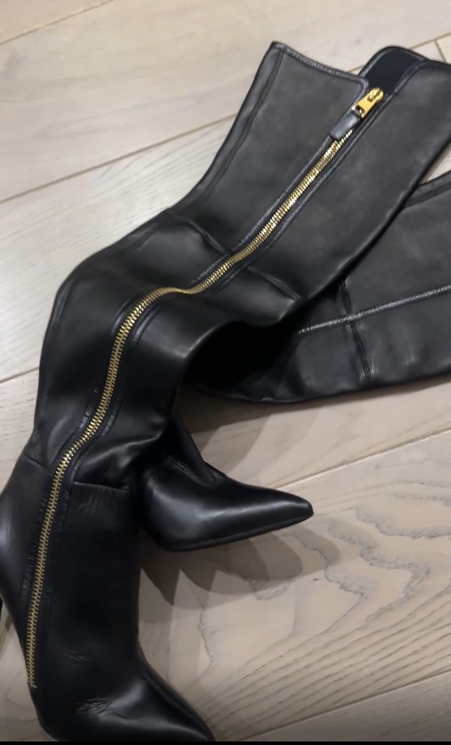 TOM FORD 톰 포드 싸이하이 부츠(레더)40 사이즈-해외발송 상품이미지4