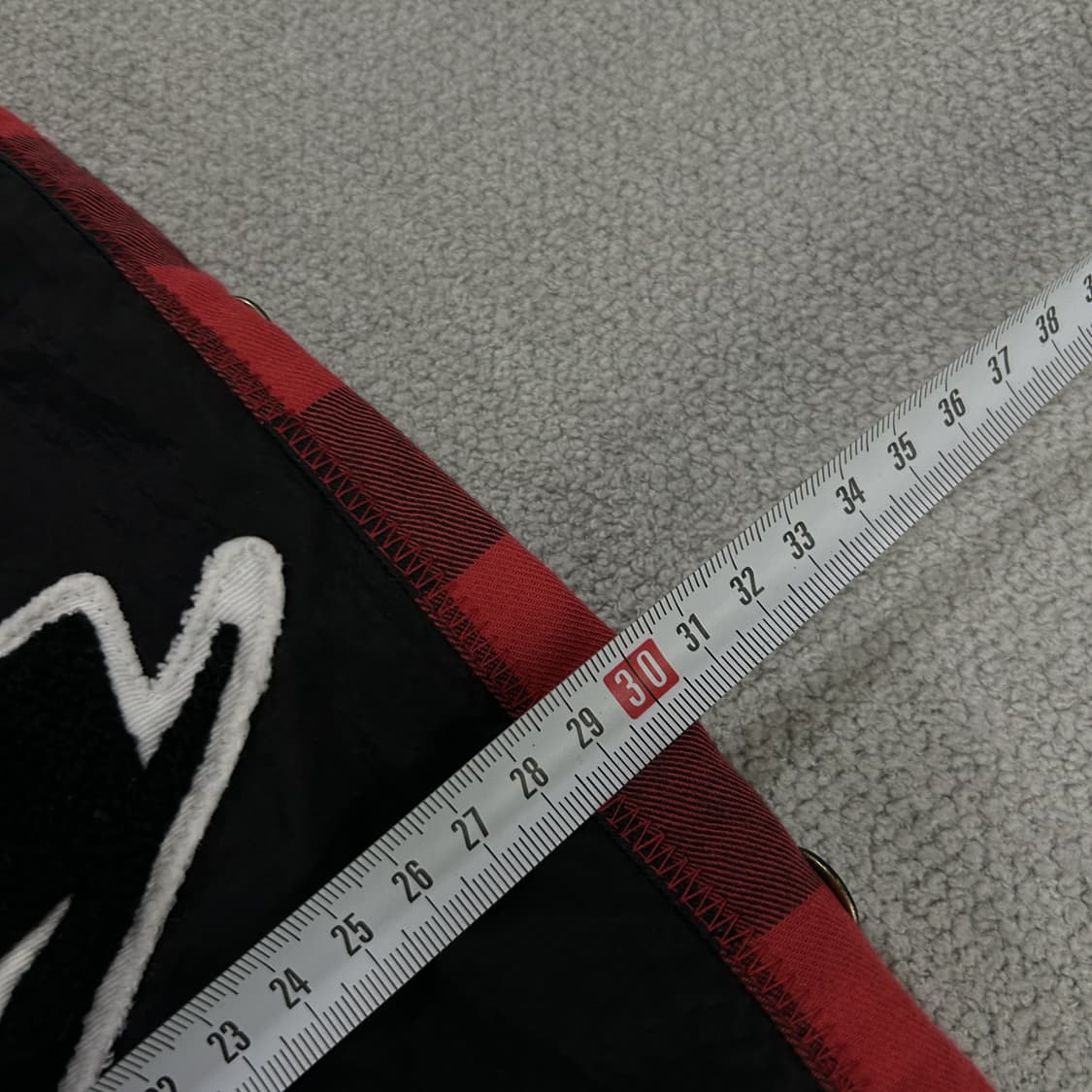 나이키 블랙/레드 버튼 트랙 바지 m 상품이미지5