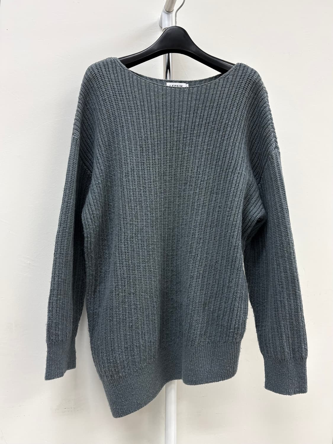 빈티지 그레이 울 니트 상품이미지5