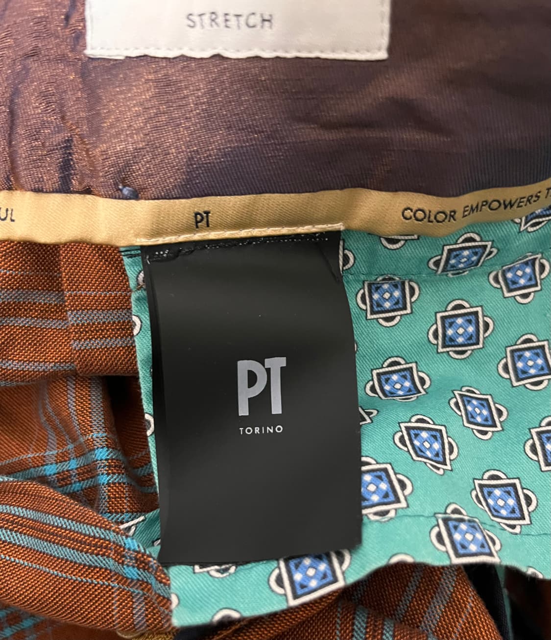 PT Torino 체크 면바지 56 상품이미지5