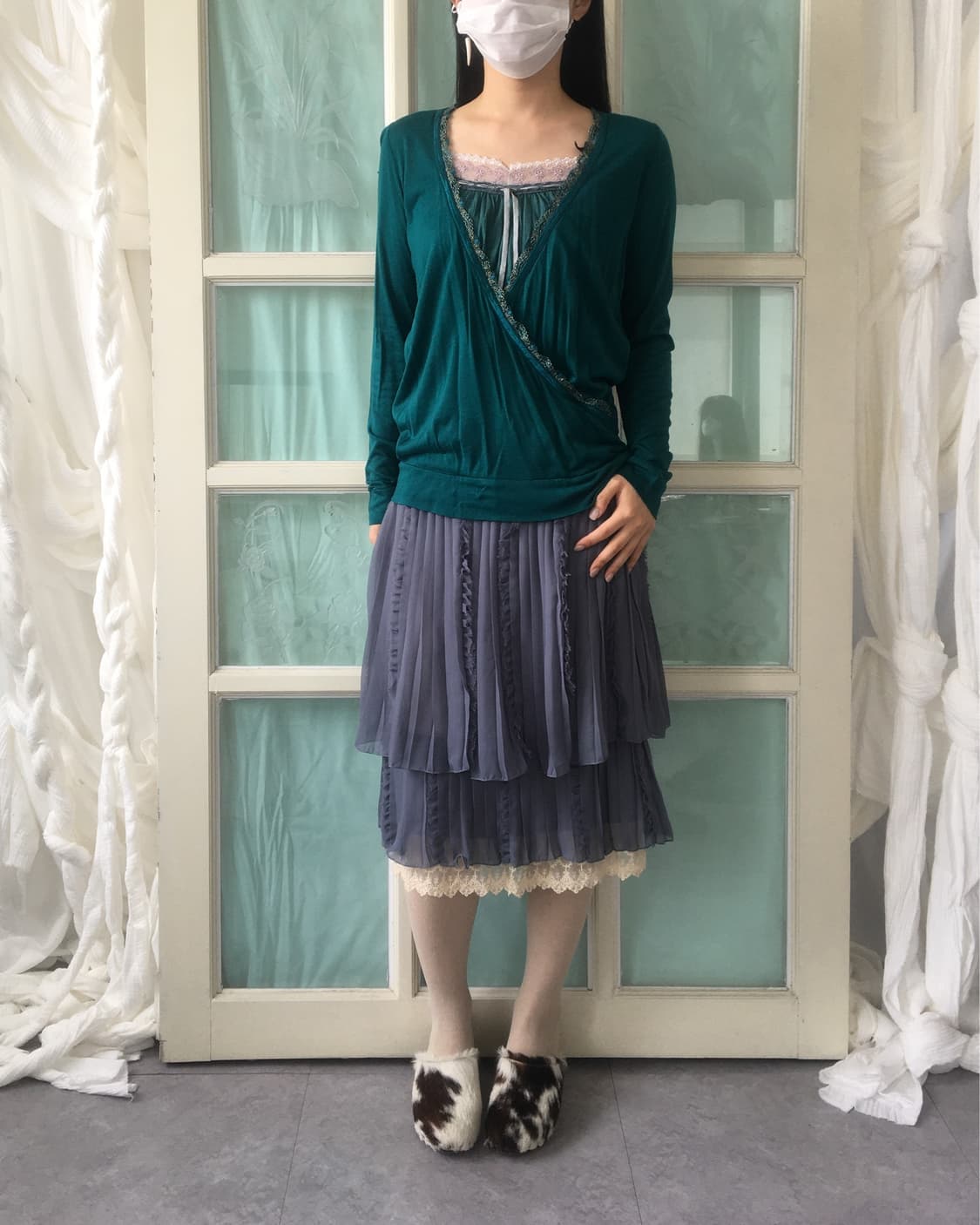 Pleats layer mini skirt 상품이미지5