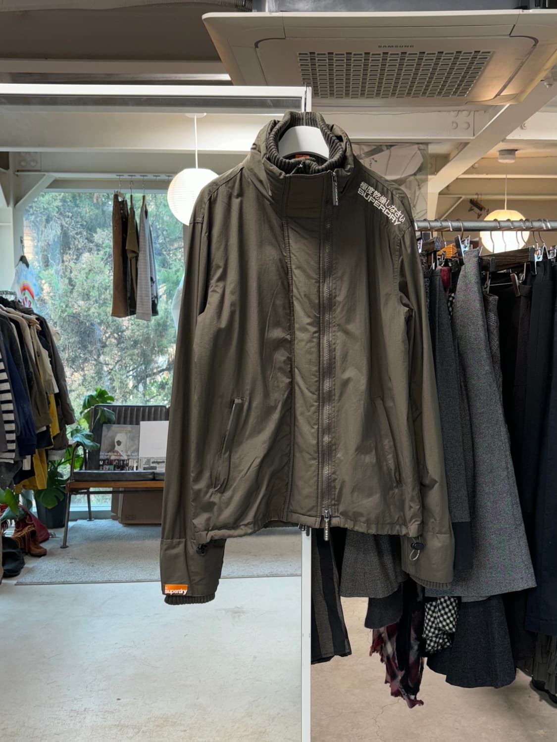 슈퍼드라이 재팬 나일론 멀티 지퍼 자켓 상품이미지1