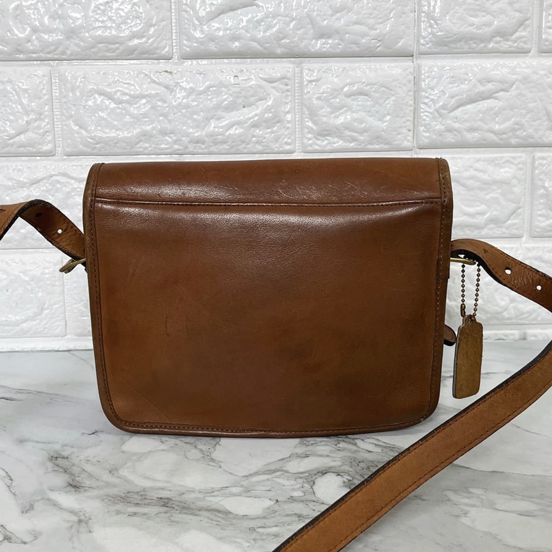 Old Coach 2110 Vintage Leather Crossbody 상품이미지3