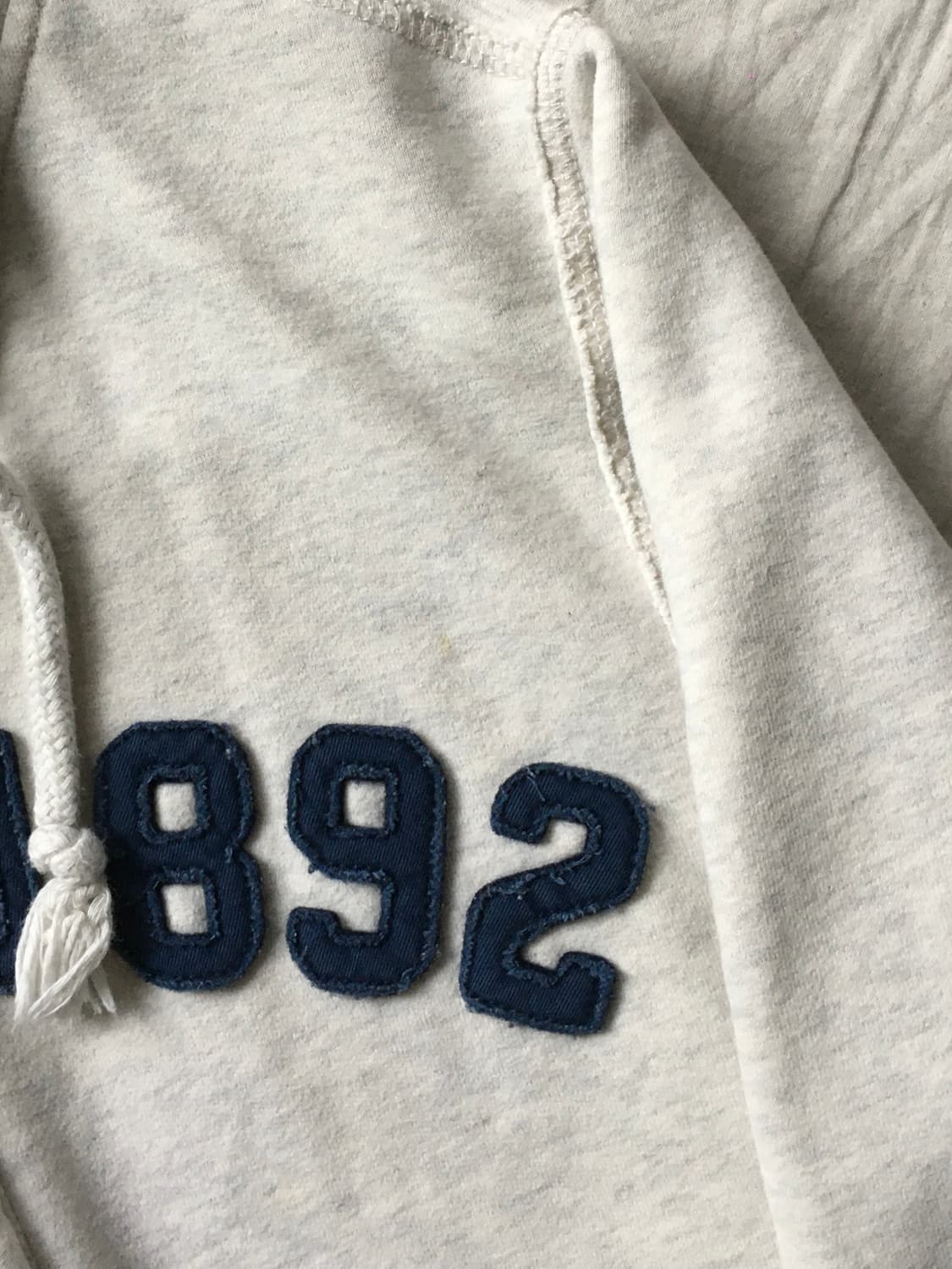 아베크롬비 데미지 패치로고 후드집업 상품이미지6