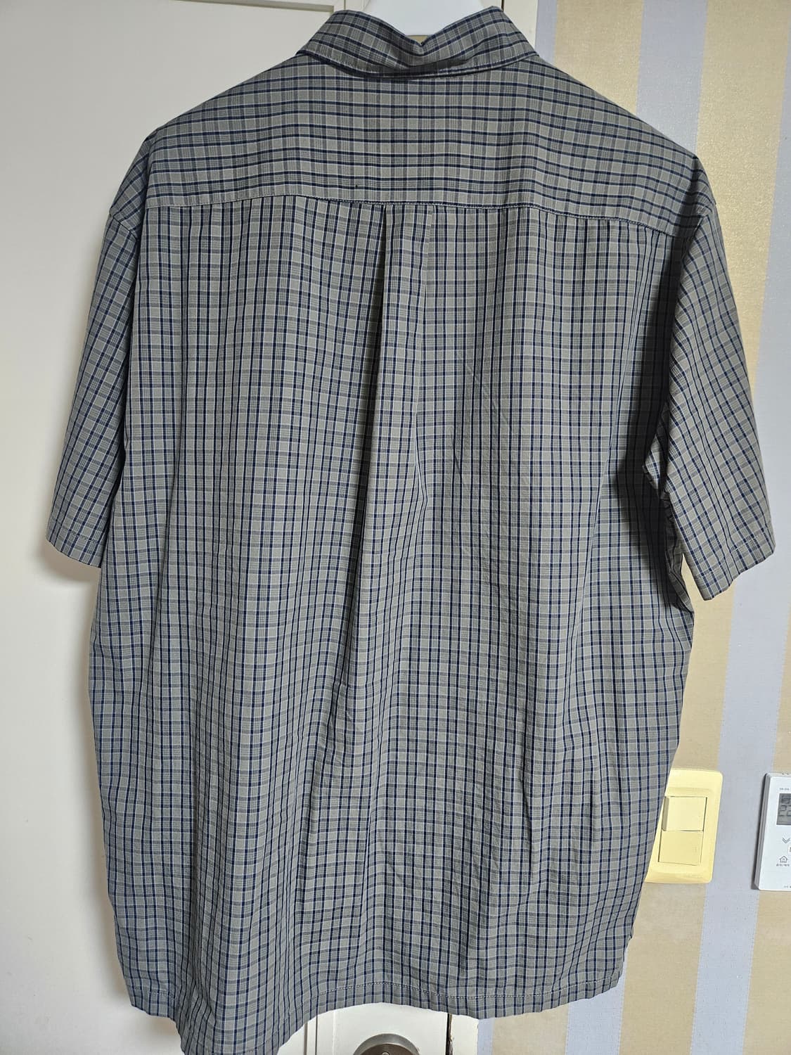 디스이즈네버댓 반팔 체크셔츠 XL 상품이미지2