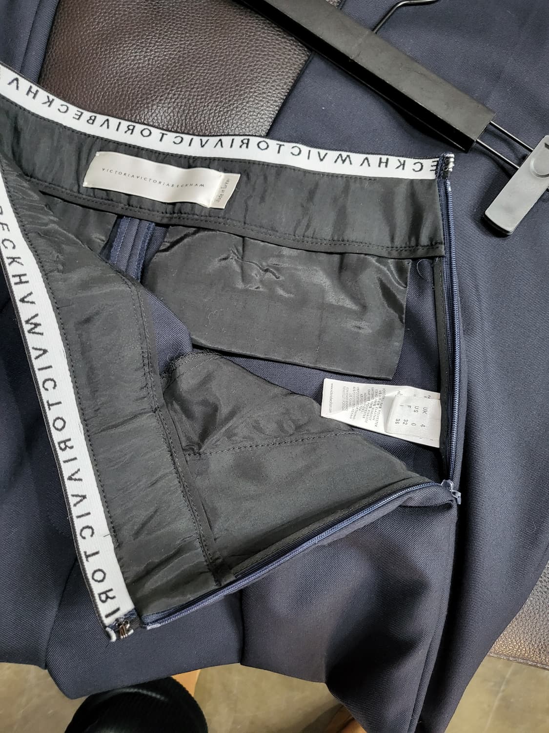 빅토리아베컴 와이드 핀턱 슬랙스 상품이미지6