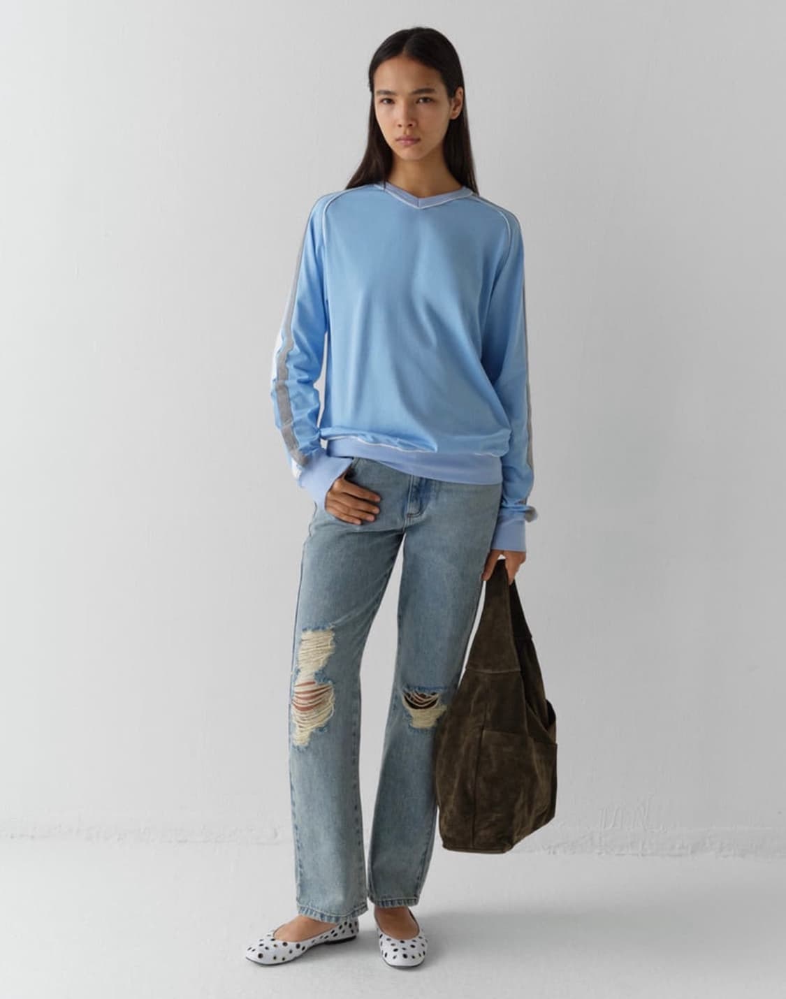 기마구아스 Maxi 맥시 사코백 카키 25FW 상품이미지1