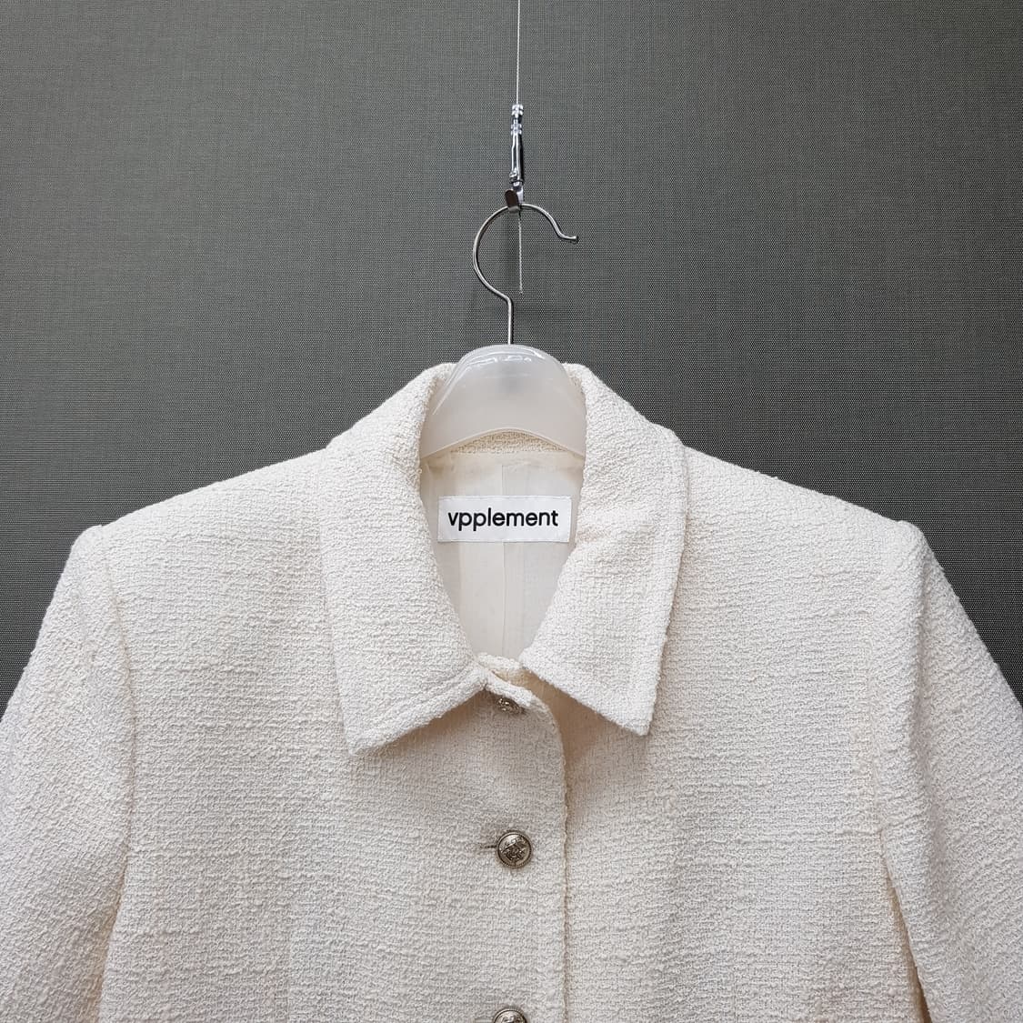 vpplement 브플먼트  트위드 반팔 자켓 M사이즈 상품이미지2