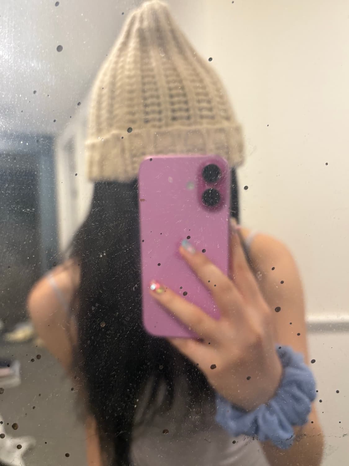 latelier 뜨개 키세스 비니 베이지 상품이미지4