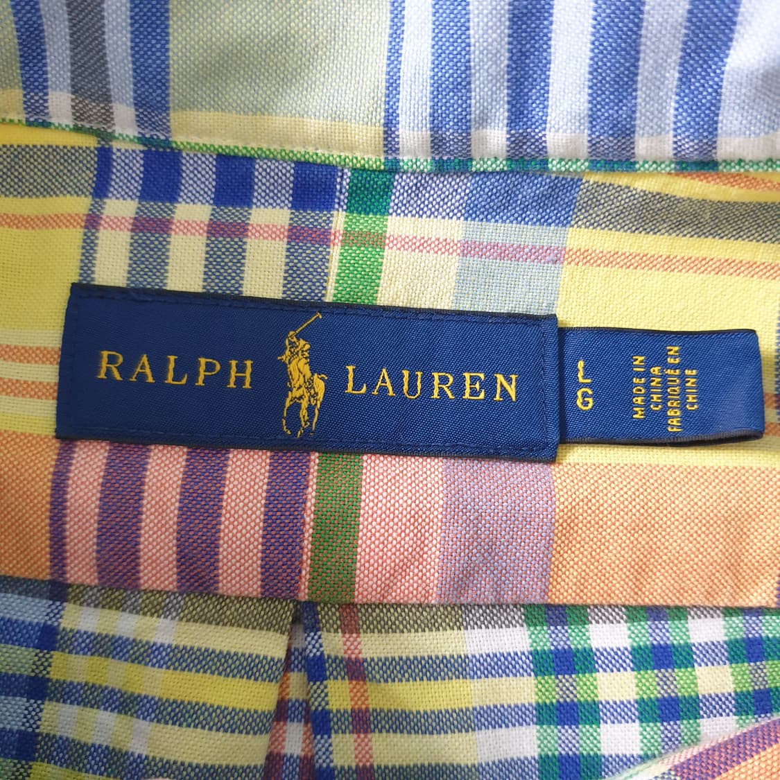 [무료배송] RALPH LAUREN 긴팔 체크 셔츠 상품이미지2