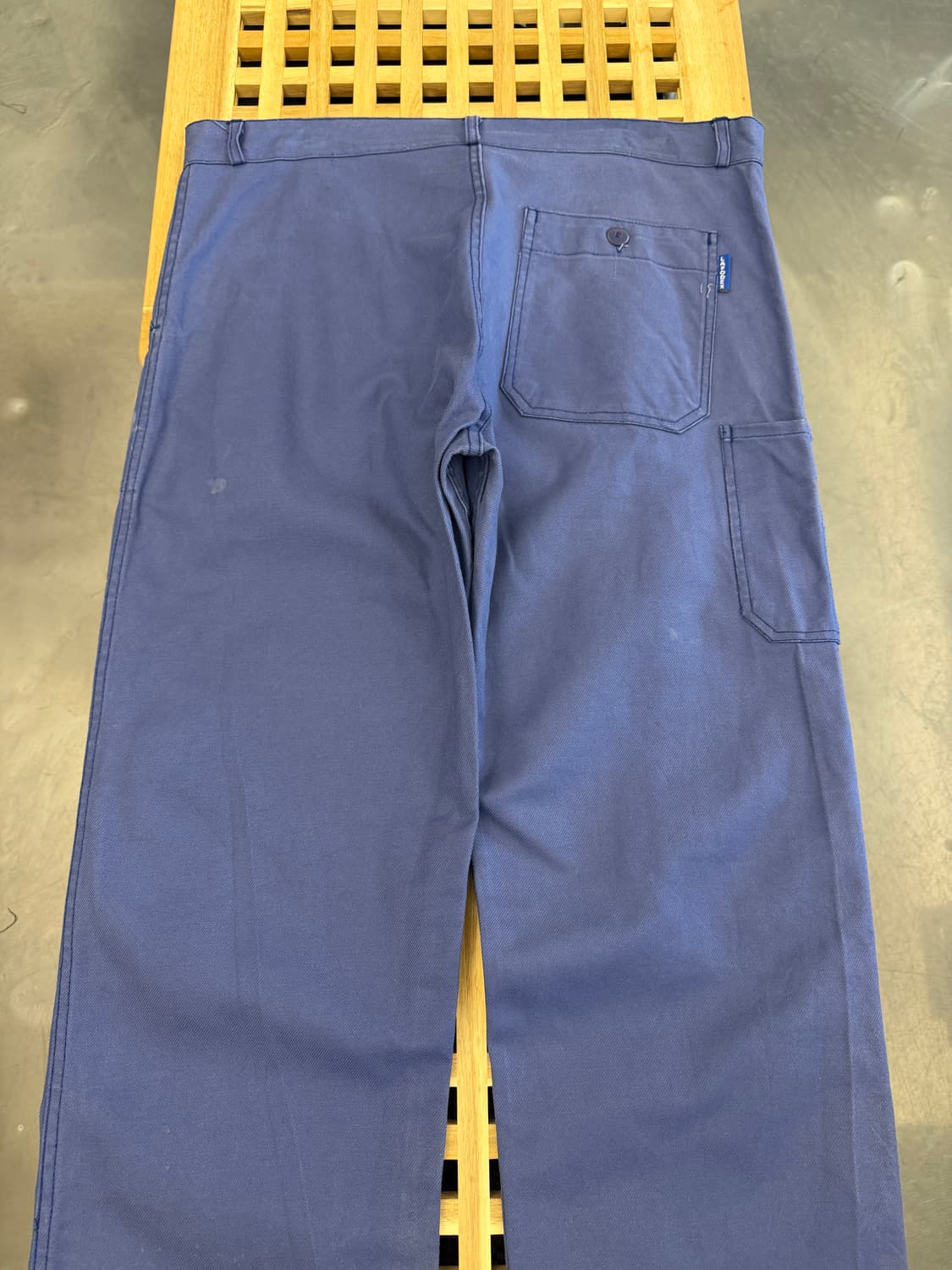 WASHED VINTAGE NAVY FRENCH WORK 프렌치워크팬츠 상품이미지8