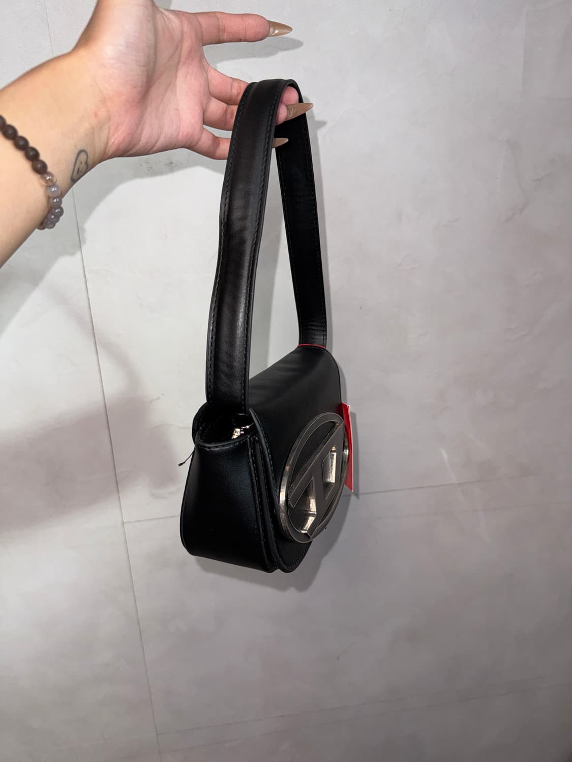 Diesel 1DR Mini Bag Plaque Black (새제품) 상품이미지4